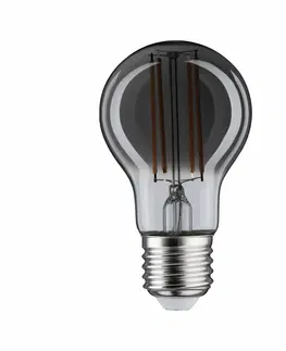 LED žárovky PAULMANN 1879 LED žárovka E27 230V 7,5W 1800K stmívatelné kouřové sklo