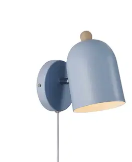Bodová svítidla ve skandinávském stylu NORDLUX Gaston nástěnné svítidlo modrá 2412671006