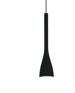 Moderní závěsná svítidla Ideal Lux FLUT SP1 SMALL ROSSO SVÍTIDLO ZÁVĚSNÉ 035703