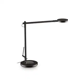 Stolní lampy do kanceláře LED Stolní lampa Ideal Lux Futura TL1 nero 204888 10W černá