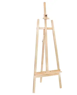 Hračky JUNIOR - Stojan malířský 62x178 cm - dřevěný, velký