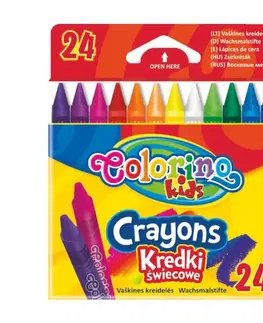 Hračky PATIO - Colorino voskovky 24 barev
