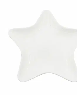 Mísy a misky Altom Porcelánová miska Star, 19 x 18 x 2 cm, bílá