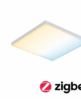 Chytré osvětlení PAULMANN LED Panel SmartHome Zigbee Velora měnitelná bílá 295x295mm 10,5W 2.700K bílá barva nastavitelná 798.25