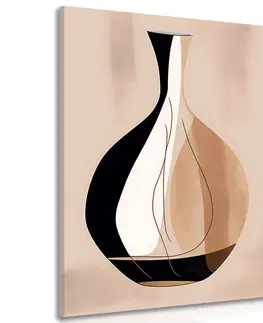 Obrazy abstraktní tvary Obraz abstraktní tvary váza