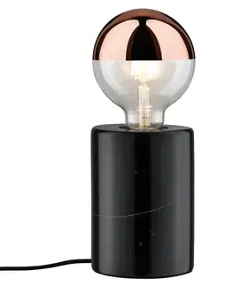 Stolní lampy Paulmann Paulmann Nordin stolní lampa v černé