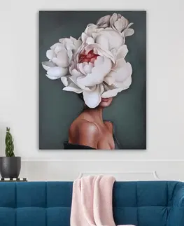 Obrazy Hanah Home Obraz BLOSSOMING WOMAN II 70x100 cm