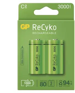 Malé mono C EMOS Nabíjecí baterie GP ReCyko 3000 C (HR14) B2133