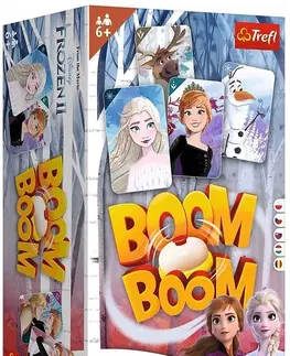 Hračky společenské hry TREFL - Boom Boom Frozen 2