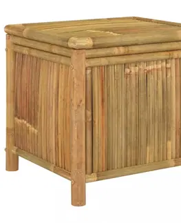 Zahradní úložné boxy Zahradní úložný box 60 x 52 x 55 cm bambus