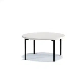 Konferenční stolky ArtGiB Konferenční stolek SIGMA C | SM-03 Barva: bílý lesk