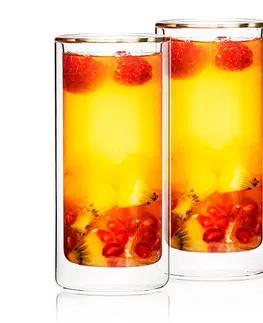 Sklenice 4Home Termo sklenice Summer Hot&Cool 250 ml, 2 ks
