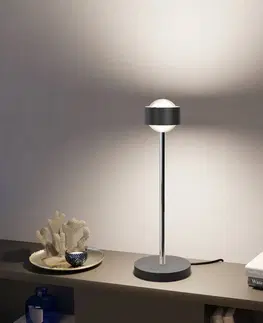 Stolní lampy Top Light Puk! 80 Eye Table LED matné čočky černá/chrom