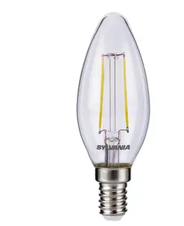 LED žárovky Sylvania LED žárovka E14 ToLEDo Filament 2,5W 827 čirá