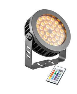 Venkovní světla na fasádu EVN EVN LF65361599 Venkovní reflektor LED Wallpainter