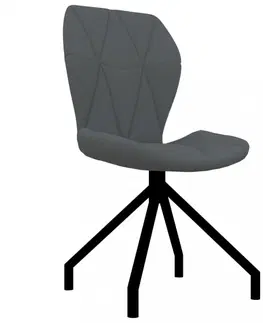 Židle Jídelní židle 6 ks umělá kůže Dekorhome Cappuccino
