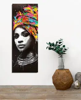 Obrazy Wallity Obraz na plátně Beautiful woman PC263 30x80 cm