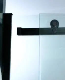 Sprchové kouty HOPA Sprchové dveře BELVER BLACK BARVA rámu Černá, Rozměr A 150 cm, Směr zavírání Univerzální Levé / Pravé, Výplň Čiré bezpečnostní sklo 8 mm BCBELV15BC