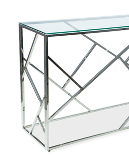 Barové stolky Signal Příruční stolek ESCADA C | stříbrný