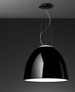 Designová závěsná svítidla Artemide Nur Gloss LED - závěsné - černá - Bluetooth A243410APP