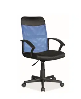 Kancelářské židle Signal Kancelářské křeslo Q-702 Barva: Modrá