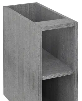 Koupelnový nábytek SAPHO ODETTA skříňka spodní policová 20x50x43,5cm, dub stříbrný DT200-1111