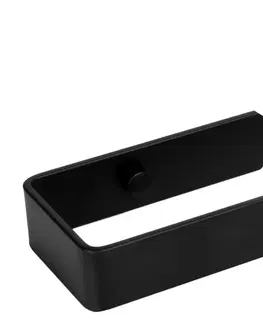 Koupelnový nábytek TZB Loftový věšák Kasos 30 cm černý