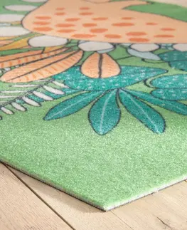 Koberce a koberečky Protiskluzový koberec ve tvaru dinosaura