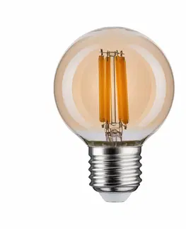 LED žárovky PAULMANN Filament 230V LED Globe G60 E27 7W 2700K zlatá 289.85
