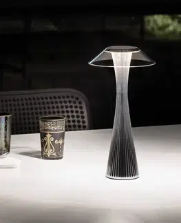 Stolní lampy na noční stolek Kartell Kartell Space - LED designová stolní lampa, titan