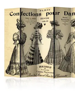 Paravány Paraván Confections pour Dames Dekorhome 225x172 cm (5-dílný)