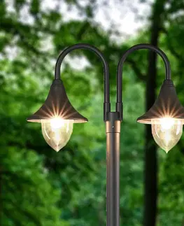 Pouliční osvětlení Lindby Madea - 2zdrojová pouliční svítilna
