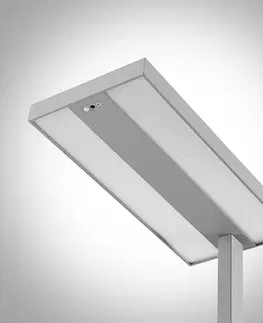 Stojací lampa Arcchio Logan Pro LED stojací, senzor 4000K dim stříbrná