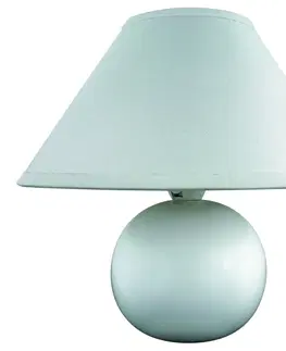 Lampy na noční stolek Rabalux stolní lampa Ariel E14 1x MAX 40W matná bílá 4901
