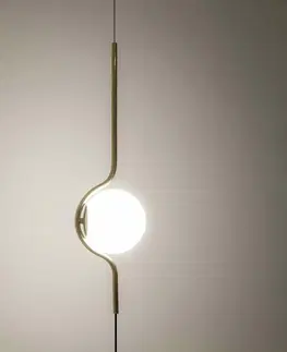 Designová závěsná svítidla FARO LE VITA závěsná/stojací lampa, zlatá
