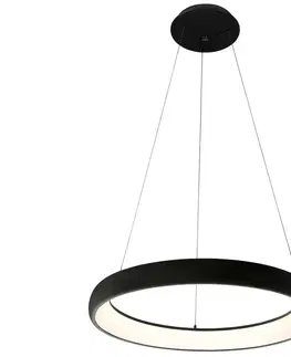 Svítidla Azzardo Azzardo  - LED Stmívatelný lustr na lanku ANTONIO LED/32W/230V černá + DO 