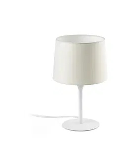 Designové stolní lampy FARO CONGA S bílá stolní lampa