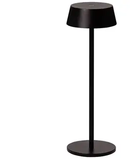 Lampy Azzardo Azzardo  - LED Venkovní stmívatelná nabíjecí lampa LED/2W/5V IP54 černá 