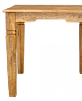 Jídelní stoly Jídelní stůl Guru 80x80 z masivu mango