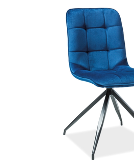 Jídelní sety Jídelní židle TEXO Signal Modrá
