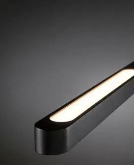 Chytré osvětlení PAULMANN LED závěsné svítidlo Lento měnitelná bílá 3x13,5W černá mat stmívatelné