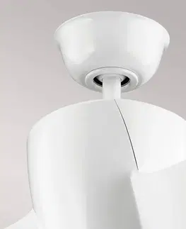Stropní ventilátory se světlem KICHLER Stropní ventilátor LED Phree 56, třílopatkový, bílý