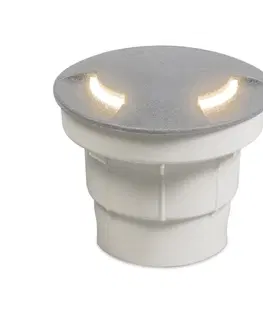 Venkovni zemni reflektory Moderní venkovní pozemní bodová šedá včetně LED IP67 - Ceci 2