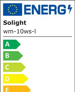 LED reflektory Solight LED reflektor PRO se senzorem, 10W, 850lm, 5000K, IP44 WM-10WS-L