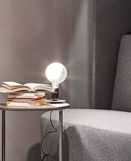 Stolní lampy FLOS FLOS Lampadina stolní lampa LED, černá