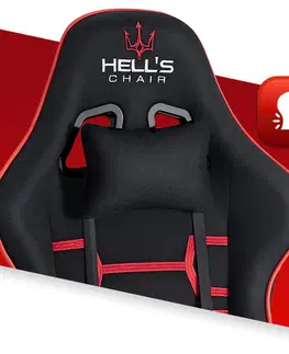 Herní křesla Herní židle HC-1008 Mesh Red