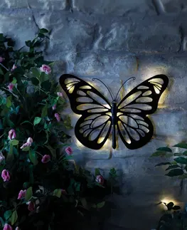 Dekorace na balkon a zahradu Solární dekorace Motýl