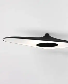 Stropní svítidla Luceplan Luceplan Soleil Noir LED stropní svítidlo, černá