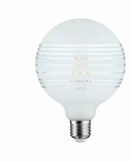 LED žárovky PAULMANN LED G125 kruhové zrcadlo bílá mat šrafovaná E27 2700K stmívatelné 287.44