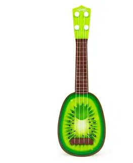 Hudební nástroje pro děti ECOTOYS Dětské ukulele Dumbo kiwi
